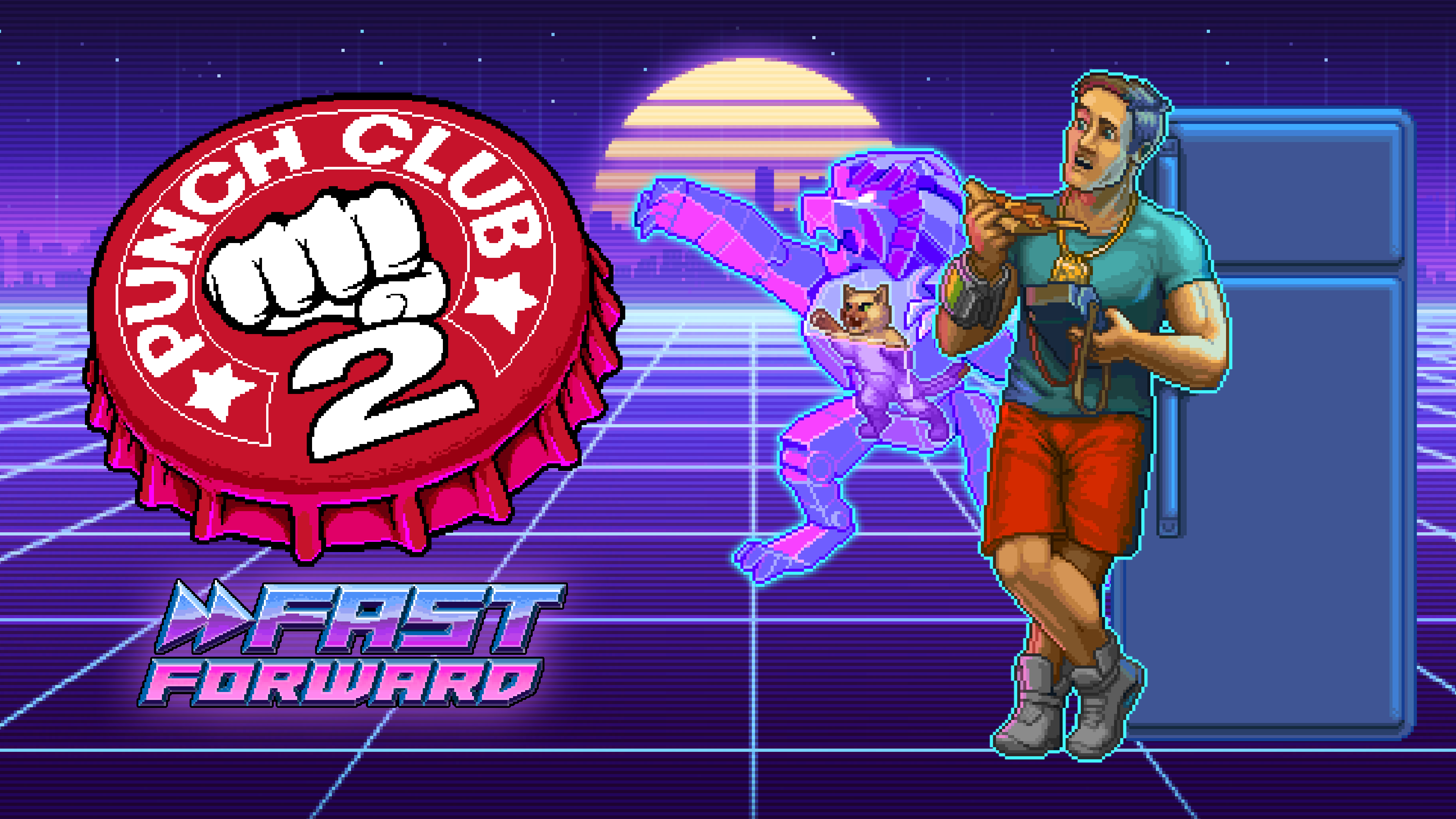 blog featureサイバーパンク都市のロッキーよ、チャンピオンになれ『Punch Club 2: Fast Forward』