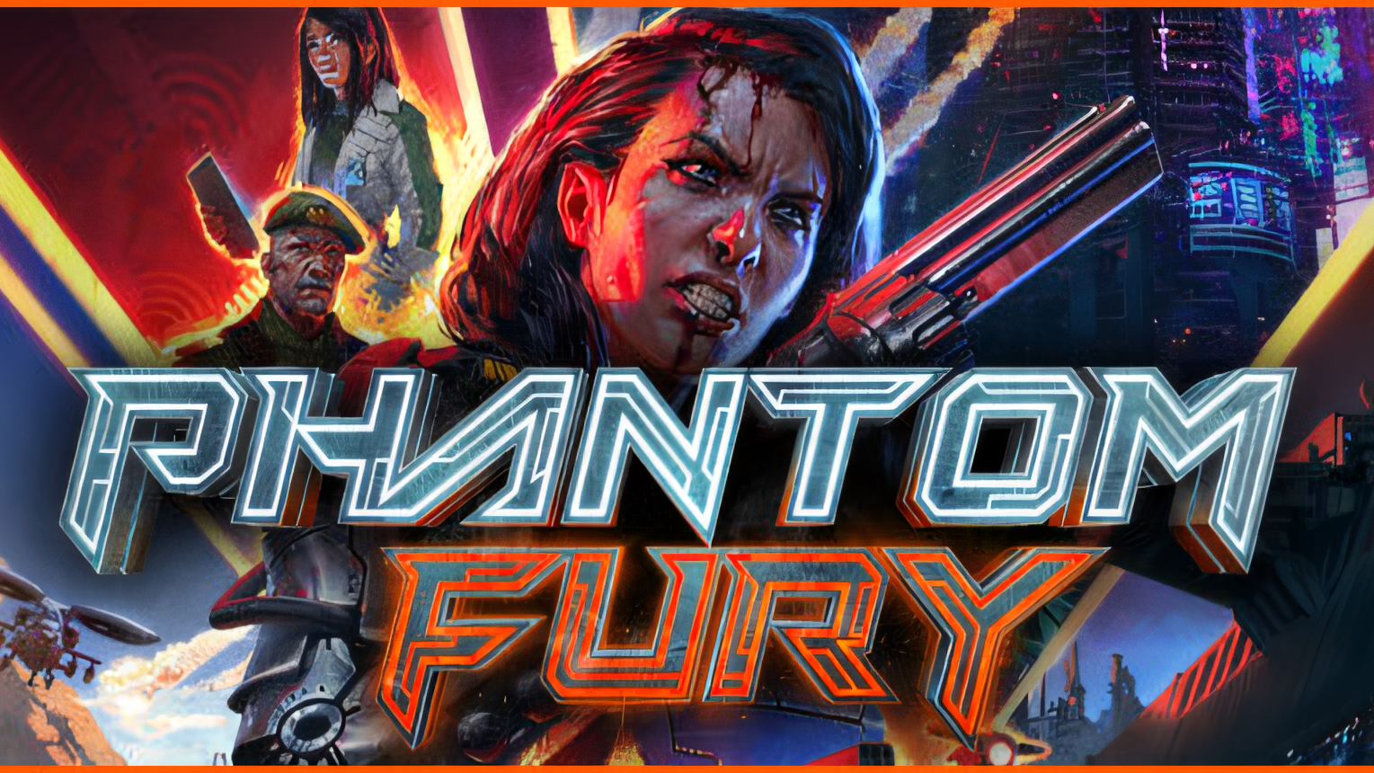 blog featureバイオニックアームの女性がアメリカ全土を駆け抜ける！ 多彩な武器とスキルを駆使するレトロFPS『Phantom Fury』先行プレイレポ